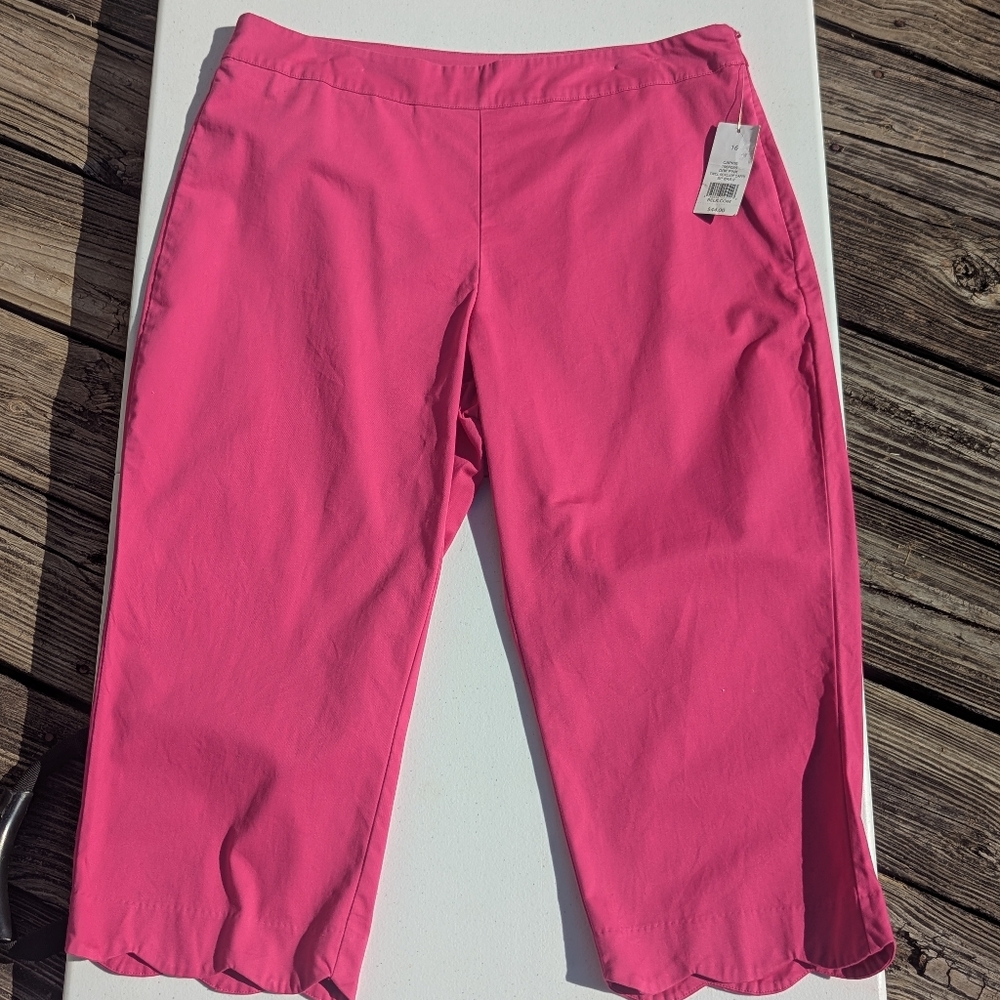 Kim Rogers Pink Capris - Picture 5 of 10